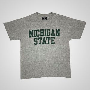 Vintage Michigan State Grey T-Shirt